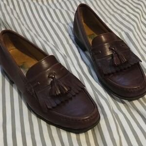 Salvatore Ferragamo Brown Tassels Dress Shoes Size 11